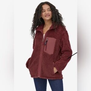 Patagonia Women's Retro-X Coat in Sequoia Red Size M Gently Used (fits large)